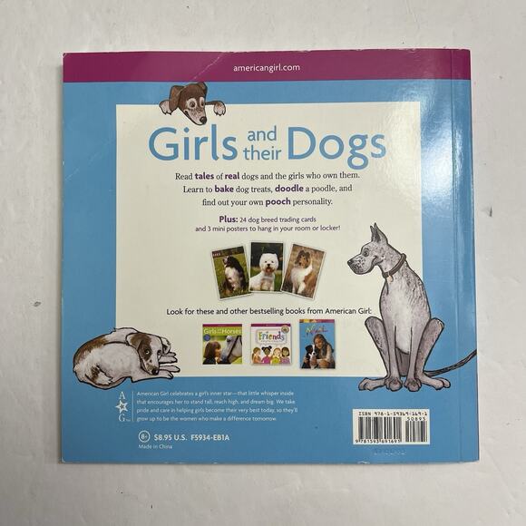 Set of 2 American Girl Books Girls and their Dogs and Girls and their Horses - Picture 7 of 13